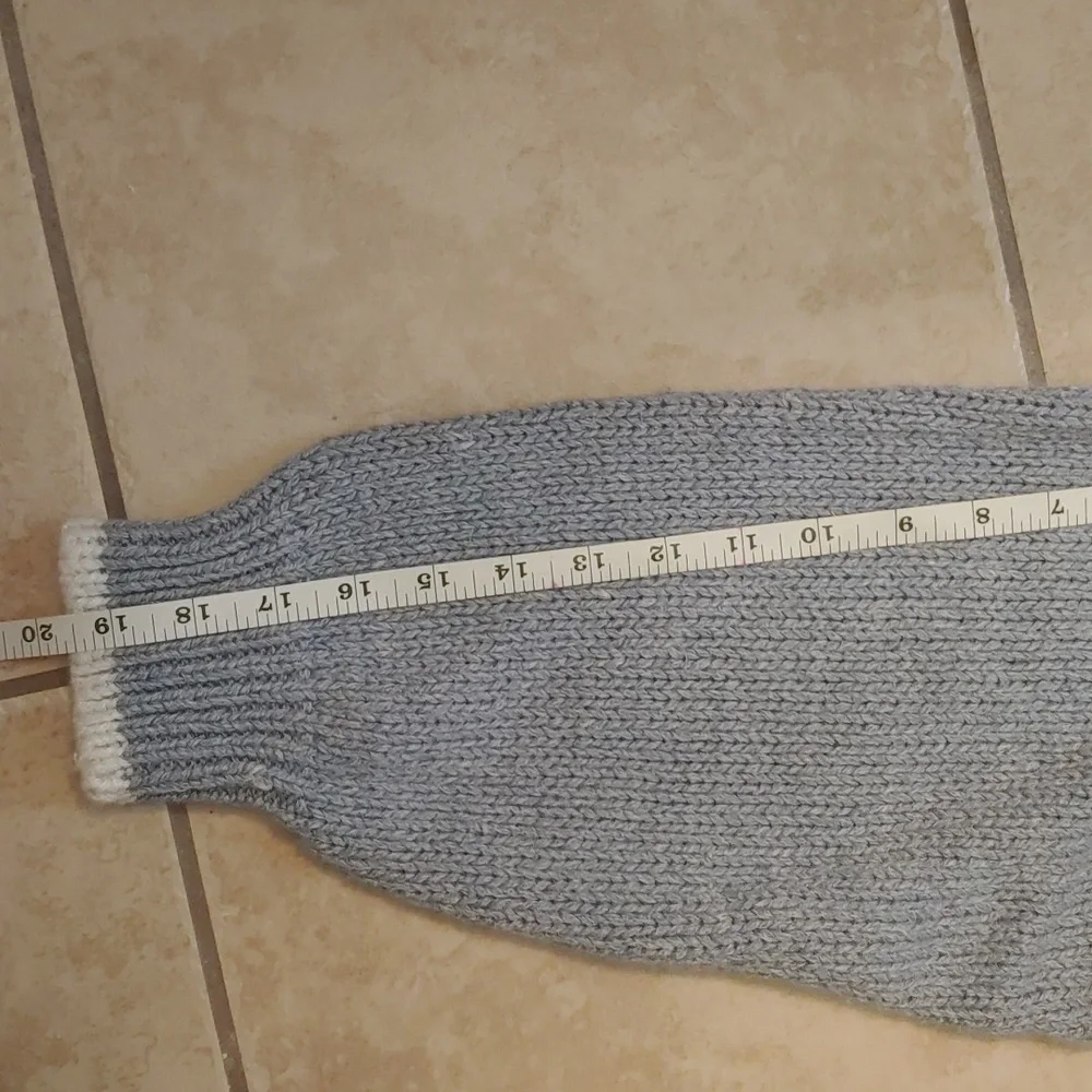 VTG Backroad Blues Hand Knit Cardigan Women's Size 24W